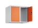 armoire superposable,p. Armoire vestiaire,2compart.