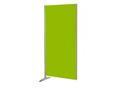 Scheidingswandsysteem 1750x800mm Houten Wand Voet Gelakt Groen