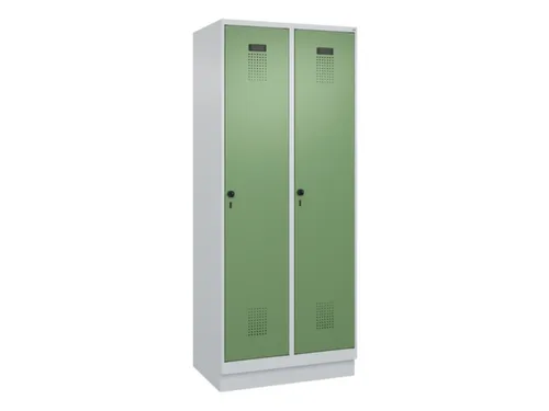 locker voor scheiding van kleding,HxBxD 1950x800x500mm,2vak