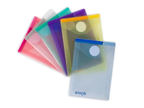 Enveloptas Djois Color Collection A7 verticaal assorti