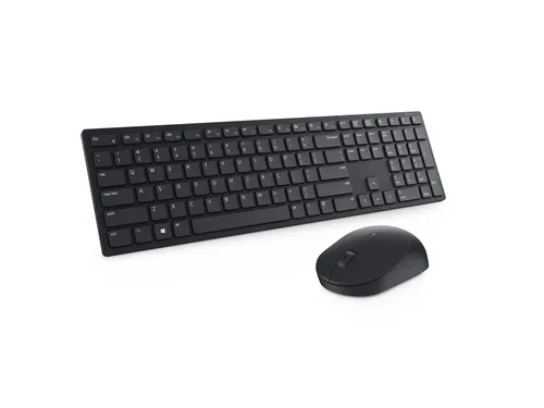 DELL KM5221W Toetsenbord Inclusief muis Kantoor Draadloos AZERTY Zwart