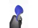Chaise de bureau Linea Tekna 01/PT noir/bleu avec accoudoirs 3D