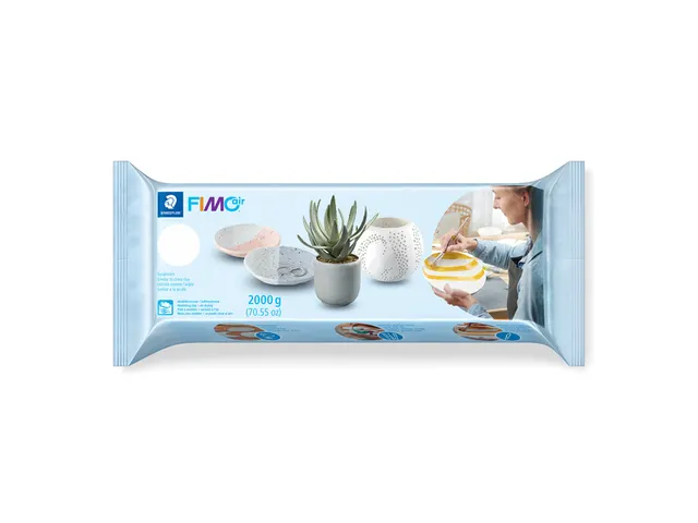 Pâte à modeler Fimo Air 2000g blanc