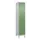 Z-garderobekast,HxBxD 1950x400x500mm,vak B 200/400mm,cil.-slot,voeten