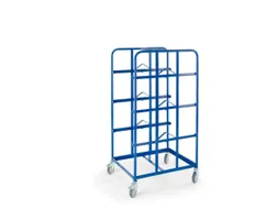 verzamelwagen,draagverm. 250kg,4etage(s),open,laadvl. LxB 610x410mm