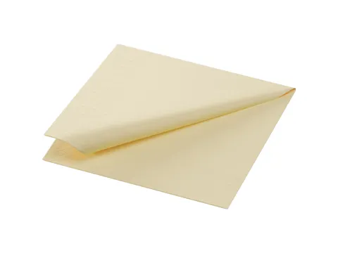 Duni Servet 24x24cm 1/4 vouw 2-laags Cream 8x300 stuks