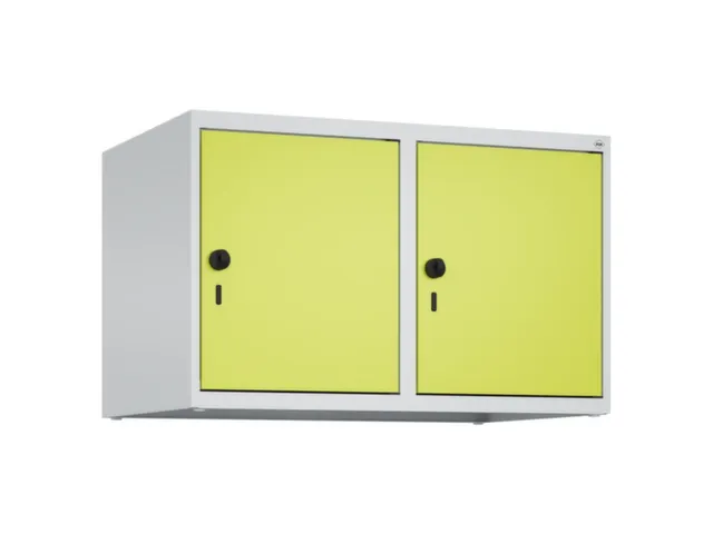 opzetkast,v. locker,2vak.,vak B 400mm,HxBxD 500x800x500mm,vleugeldeur