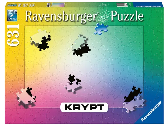 Puzzel Ravensburger Krypt Gradient 631 stukjes