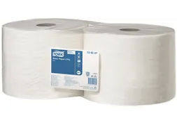 Tork Poetspapier Basic 129237 W1 2-laags Wit