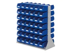 Stellingwand Hxbxd 1100X1000X430Mm Dubbelzijdig 84Bakken