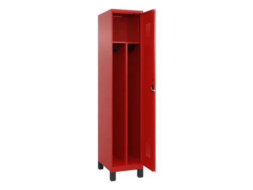 locker voor scheiding van kleding,HxBxD 1950x400x500mm,1vak
