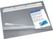Sous-main Läufer Synthos avec rabat et calendrier 52x65cm gris