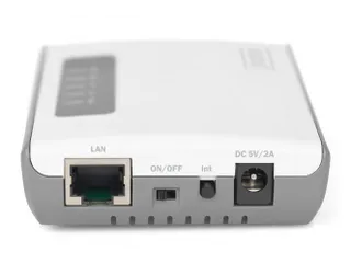 2-poorts USB 2.0 draadloze multifunctionele netwerkserver 300 Mbps - 5