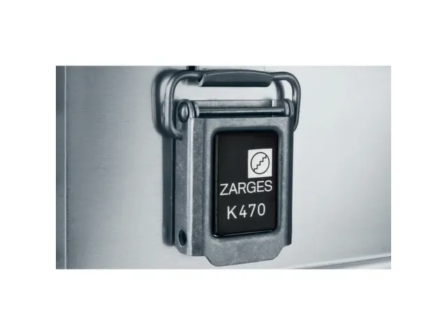 Transportkist Aluminium 157l 410x 800x 600mm Snapsluitingen