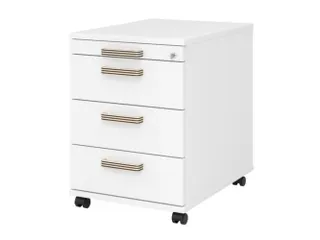 mobiel ladeblok,HxBxD 590x430x560mm,1 MA,3lade(n),cil.-slot,romp wit - 1