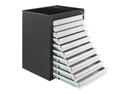 ladekast,HxBxD 900x710x550mm,10lade(n),volledig uittrekbaar