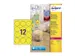 Etiket Avery L7670Y-25 63.5mm Rond Neon Geel 300 stuks