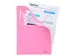 100 venstermappen SUPER 160g/m2 22x31cm Roze
