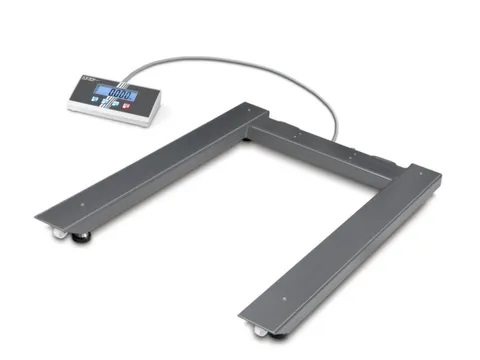 palletweegschaal,platform BxD 840x1190mm,staal,weegbereik 0-1500kg