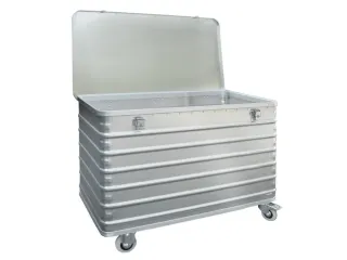 Bakwagens Aluminium Deksel 250kg Hxlxb 870x1280x680mm 560l - 2