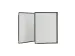 Protège-menu Securit A4 3 volets/6 pages transparent 3 pièces