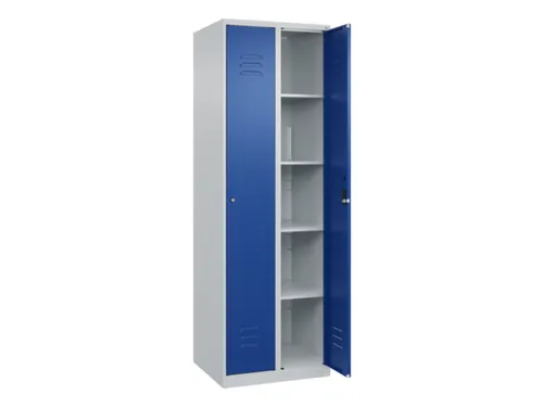 wasgoedverdeelkast,HxBxD 1850x600x500mm,vak B 300mm,cilinderslot
