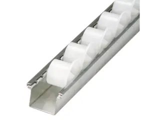 Rollenrails Spoorkransrollen Afstand 42mm L 3000mm Draagverm/rol 4kg - 1
