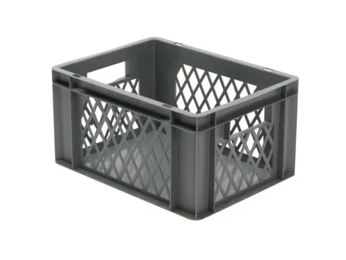 Euronorm-Stapelbak 19l H X L X B 210x400x300mm Grijs
