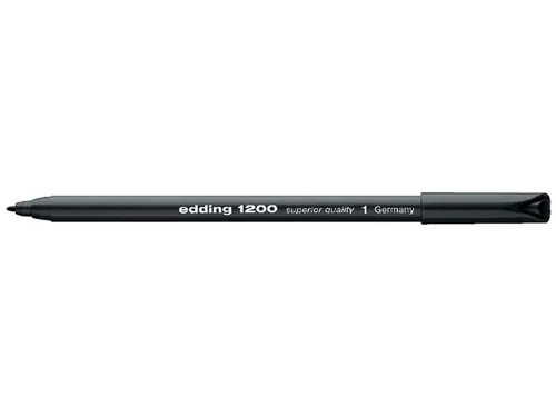 Fineliner edding 1200 zwart 0.5-1.0mm