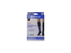 Sportsteunkous First Aid Only kniehoog gesloten zwart maat XL