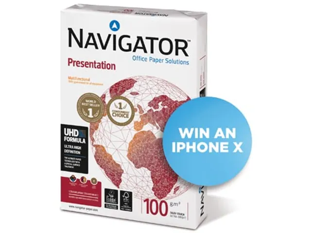 Navigator Kopieerpapier A4 Presentation 100 Gram Wit