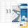 HERMA 8837 Inkjet etiketten A4 63,5x25,4mm Wit mat 825 stuks