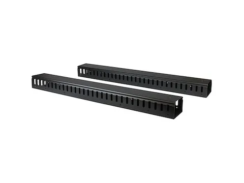 Verticale kabelmanager met kabelgeleiders 40U 1,8 m