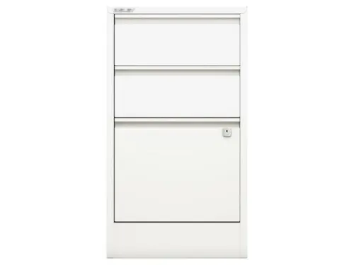 hangmappenkast HxBxD 672x413x400mm 2laden 1hangmappenframe wit