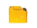 Jerrycan De Sécurité P. Substances Inflammables/Agressives Acier Jau
