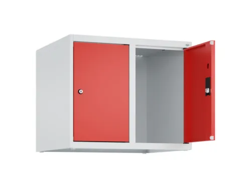 opzetkast,v. locker,2vak.,vak B 300mm,HxBxD 500x600x500mm,vleugeldeur