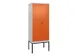 locker voor scheiding van kleding,HxBxD 2120x800x500mm,2vak