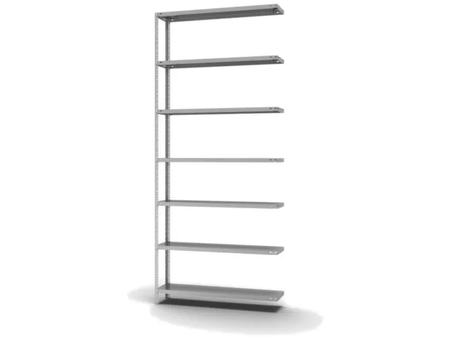 magazijnstelling,aanbouwveld,HxBxD 3000x1300x300mm,vaklast 125kg