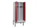 locker voor scheiding van kleding,HxBxD 2120x800x815mm,2vak