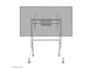 Neomounts MOVE Go FL50-525WH1 TV trolley 55-86 inch - max 76 kg - manu - 13