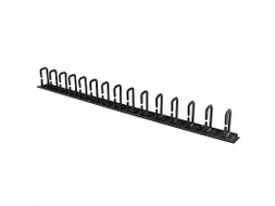 Verticale kabelmanager met D-ring haken 20U 91 cm