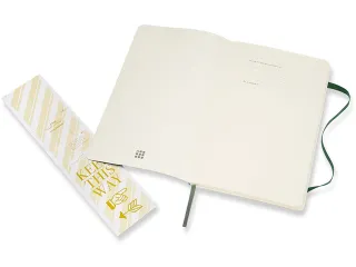 Notitieboek Moleskine large 130x210mm lijn soft cover myrtle green - 4