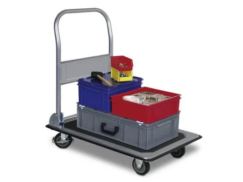 Platformwagen Vouwbaar 300kg 900x600mm Massief Rubberen Banden