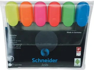 markeerstift Job 150 etui van 6 stuks assorti - 2