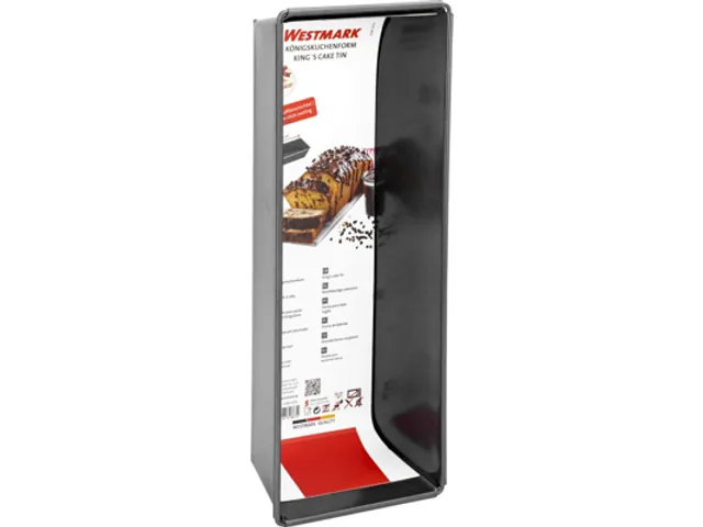 Westmark Back Klassiker Cakeblik bakvorm staal met teflon 31x11cm