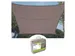 Zonnezeil Vierkant 5x5m Taupe
