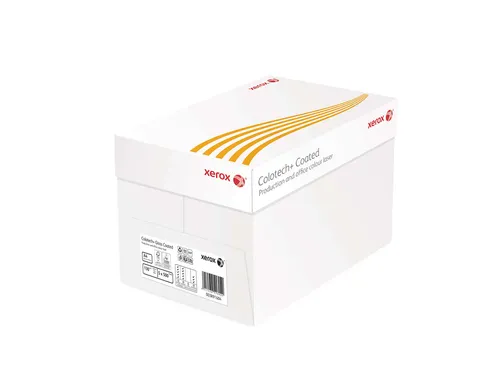 Laserpapier Xerox Colotech+ glossy coated A4 130gr wit 500 vel