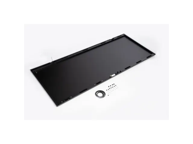 Insluitadapter voor Easy rack, achterzijde, 42U, zwart, 800mm breed