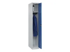 locker,HxBxD 1850x300x500mm,1vak,vak B 300mm,cil.-slot,staand op vloer