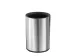 Afvalbak Classic Round Open Top Bin 10 liter Mat RVS